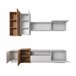 ARMÁRIO PAREDE 3D 220 Branco