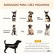 Cama elevada para animais de estimação PawHut D04-057CF 