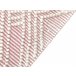 Beliani Pelos curtos ADANA 160x230 Rosa Talco