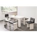 Conjunto mesa com 2 bancos CITY Branco