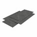 Revestimento de parede Bladel 12 painéis PVC Preto / Cinza