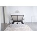 Cama abatível LUXURY II cinza claro 140x190cm Cinza Claro