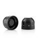 Conjunto de Tampas para Champanhe Preto