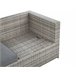 Beliani Conjunto lounge SABBIA Cinza Claro
