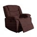 Poltrona CHEF2 relax em tecido Chocolate