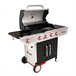 Barbecue a gás MANHATTAN 450GPI 4 queimadores Preto