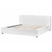 Beliani Cama Bouclé LINARDS 230x242 Branco