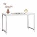 Mesa de trabalho Mesa de trabalho Herning Aço/Aço carbono/Aglomerado 120x60 Branco