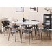 Beliani Mesa de jantar STAVERTON Branco