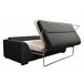 Sofá cama com abertura italiana SAGA Sofá cama com abertura italiana SAGA Preto