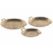 Beliani Prato decorativo DEORIA Dourado