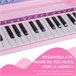 Piano para Crianças ABS HOMCOM Piano para Crianças ABS HOMCOM Rosa