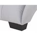 Beliani Chaise-longue Veludo SIMORRE Azul