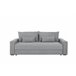 Sofá-cama PIA 3 lugares com arca cinzento Cinza