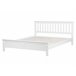 Beliani Cama com estrado Pinho MAYENNE 169x208 Branco