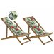 Beliani Cadeira lounge/relax ANZIO Multicor