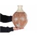 Beliani Jarro decorativo BURSA Branco/ Bege