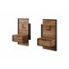 Mesa Cabeceira MILTON (juego de 2) Castanho