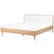 Beliani Cama com estrado MDF SERRIS 188x215 Castanho