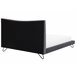 Beliani Cama com estrado Poliéster LANNION 203x223 Bege