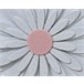 Figura FLOR DE FIELTRO marca DECORIS Branco