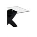 Mesa de centro retangular 117x62 Preto