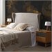  Cabeceira estofada Munique 140x60 cm 140 Cinza