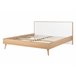 Beliani Cama com estrado MDF SERRIS 148x215 Castanho