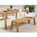 Beliani Conjunto de comedor LIVORNO Castanho
