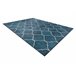 ANDRE 1181 Tapete Treliças marroquinas antiderrapante 120x170 Azul