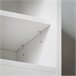 Banco sapateira com porta de celeiro deslizante FSR153-W SoBuy Branco