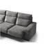 Chaise longue 3 lugares com 3 puffs FULL Antracite