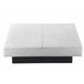 Beliani Cama de água Poliéster ROISEL 181x226 Creme