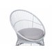 Beliani Conjunto bistrô MESYNA Branco