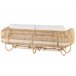Beliani Conjunto lounge Rattan/vime DOLCEDO / LIMNI Bege