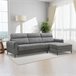 Chaise longue com cama ELIA Cinza