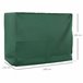 Capa para Baloiço de Jardim Tecido Oxford Outsunny Verde