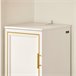 Armário alto de banho com 1 porta e 1 cesto BZR87-W SoBuy Branco