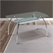  Mesa de jantar Ove 90x90 Cinza