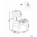 Beliani Silla de comedor HUMBLE Bege