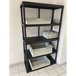 Armário exterior em PVC Antracite