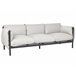 Beliani Conjunto lounge ESPERIA Cinza Claro