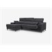Chaise longue NOELIA 3 lugares Antracite