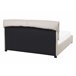 Beliani Cama com estrado Poliéster BELFORT 151x212 Bege