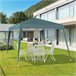 Tenda Dobrável Aço e Tecido Oxford Outsunny 240x240 Verde