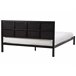Beliani Cama com estrado Aço CLAMART 147x210 Bege