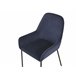 Beliani Silla de comedor LOVERNA Azul