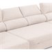 Sofá de canto com cama BARI Antracite
