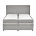 Beliani Cama continental com arrumação Poliéster MINISTER 168x209 Bege