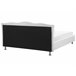 Beliani Cama com estrado Pele sintética METZ 209x215 Branco